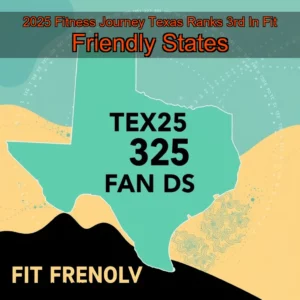 Read more about the article 2025 Fitness Journey  Texas Ranks 3rd In Fit  Friendly States