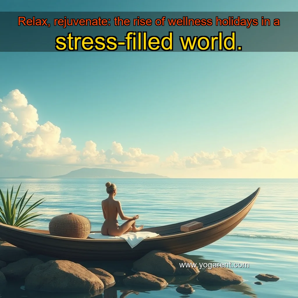 You are currently viewing Relax, rejuvenate: the rise of wellness holidays in a stress-filled world.