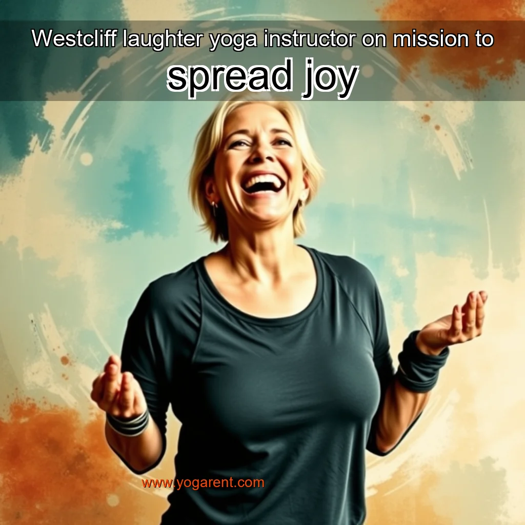 You are currently viewing Westcliff laughter yoga instructor on mission to spread joy