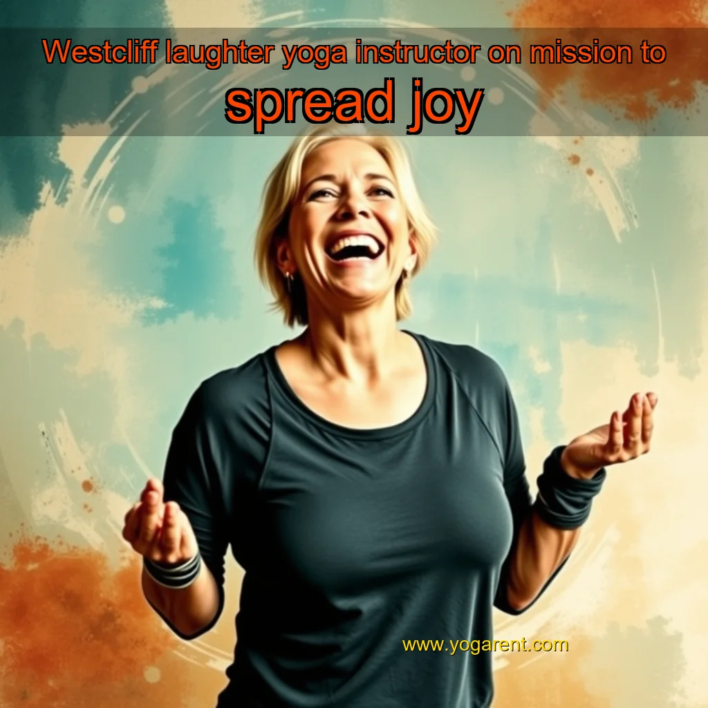 You are currently viewing Westcliff laughter yoga instructor on mission to spread joy