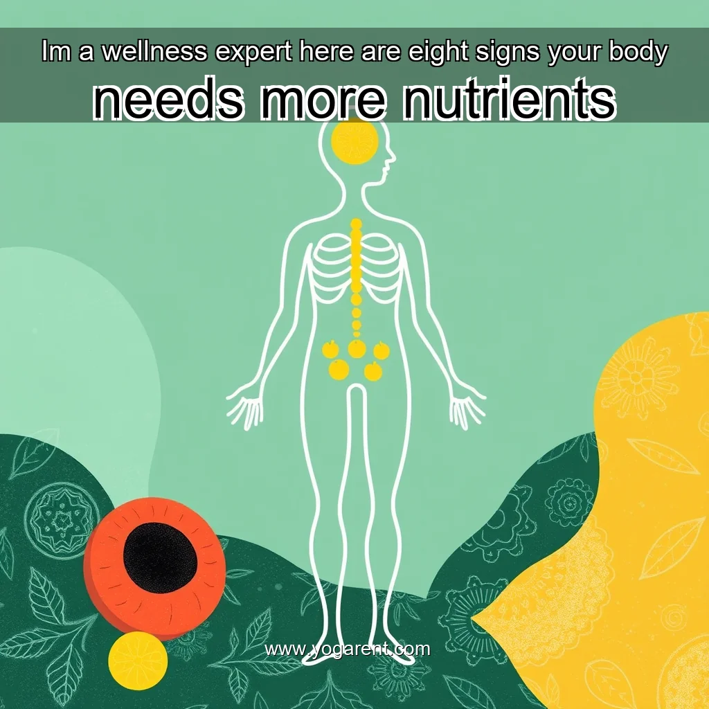 You are currently viewing Im a wellness expert  here are eight signs your body needs more nutrients