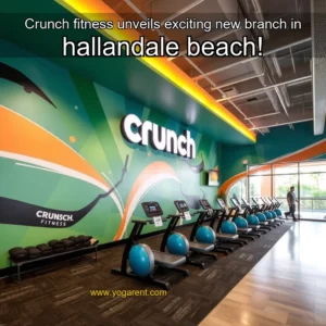 Read more about the article Crunch fitness unveils exciting new branch in hallandale beach!