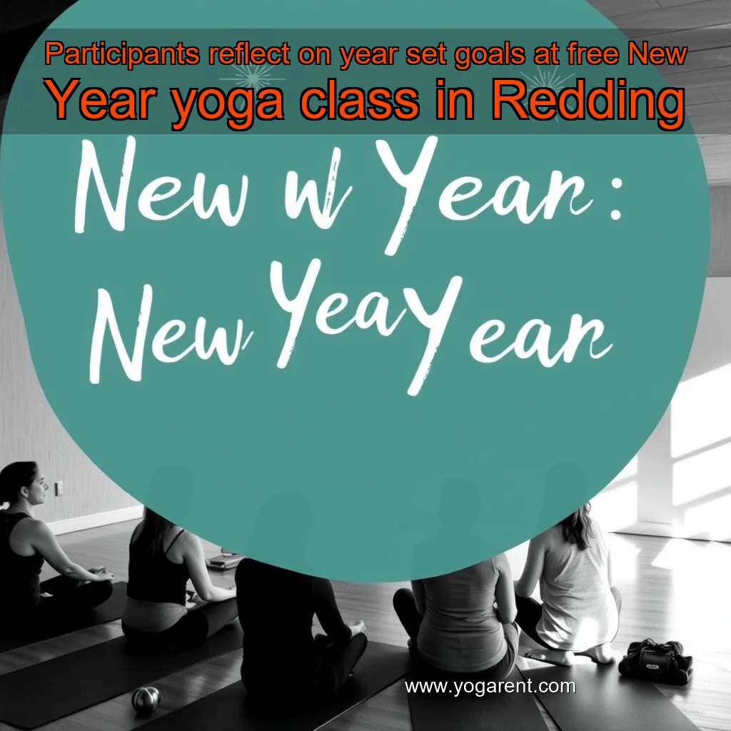 You are currently viewing Participants reflect on year  set goals at free New Year yoga class in Redding