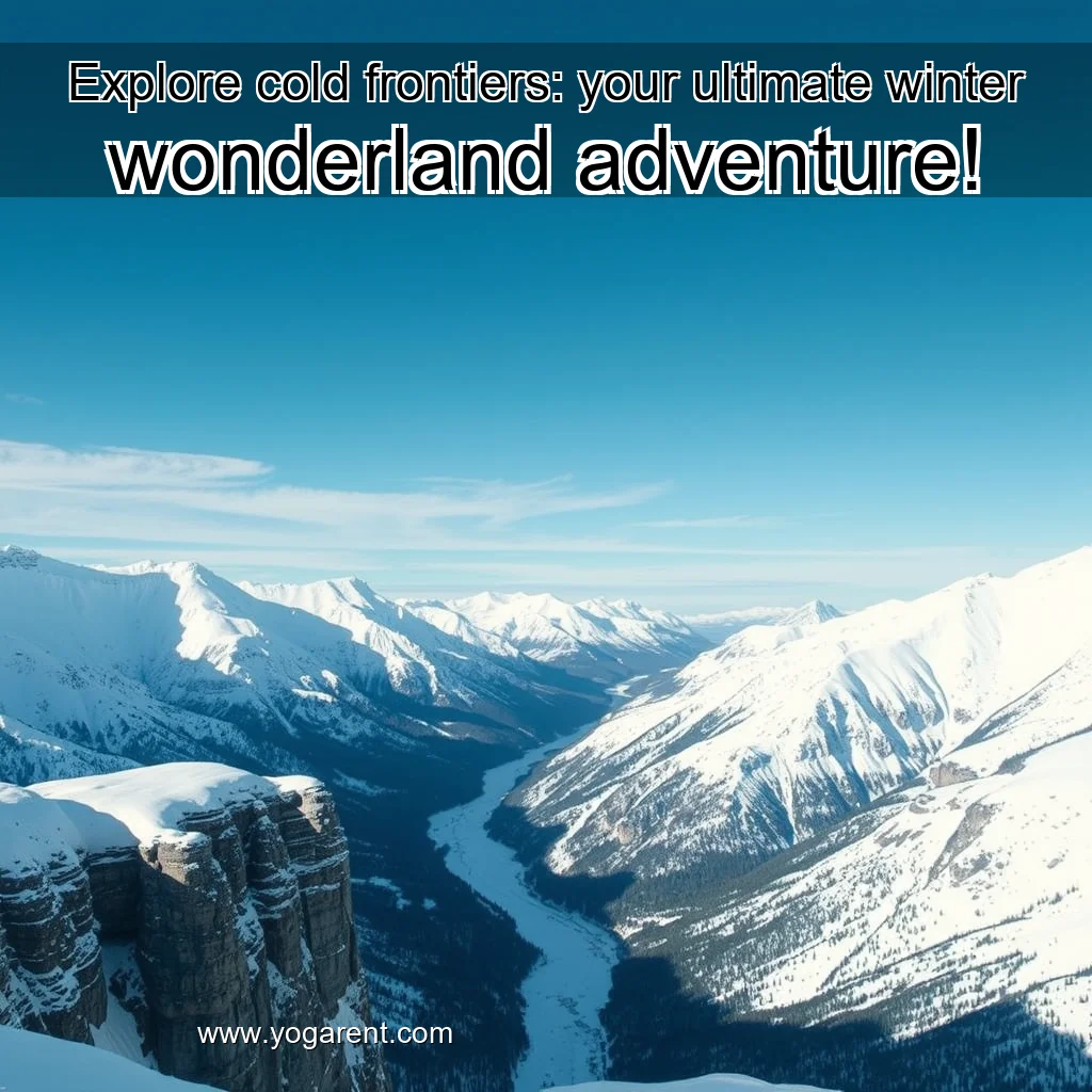 You are currently viewing Explore cold frontiers: your ultimate winter wonderland adventure!