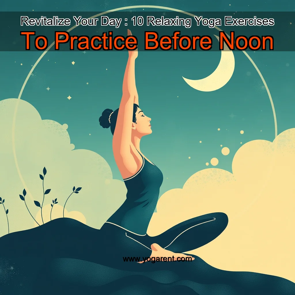 You are currently viewing Revitalize Your Day : 10 Relaxing Yoga Exercises To Practice Before Noon
