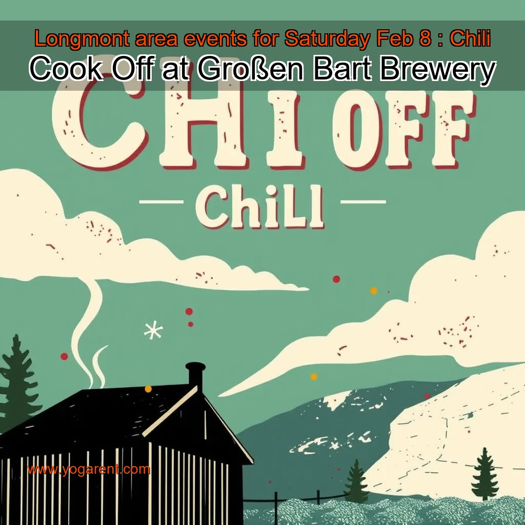 You are currently viewing Longmont  area events for Saturday  Feb  8 : Chili Cook Off at Großen Bart Brewery