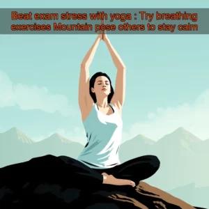 Read more about the article Beat exam stress with yoga : Try breathing exercises  Mountain pose  others to stay calm