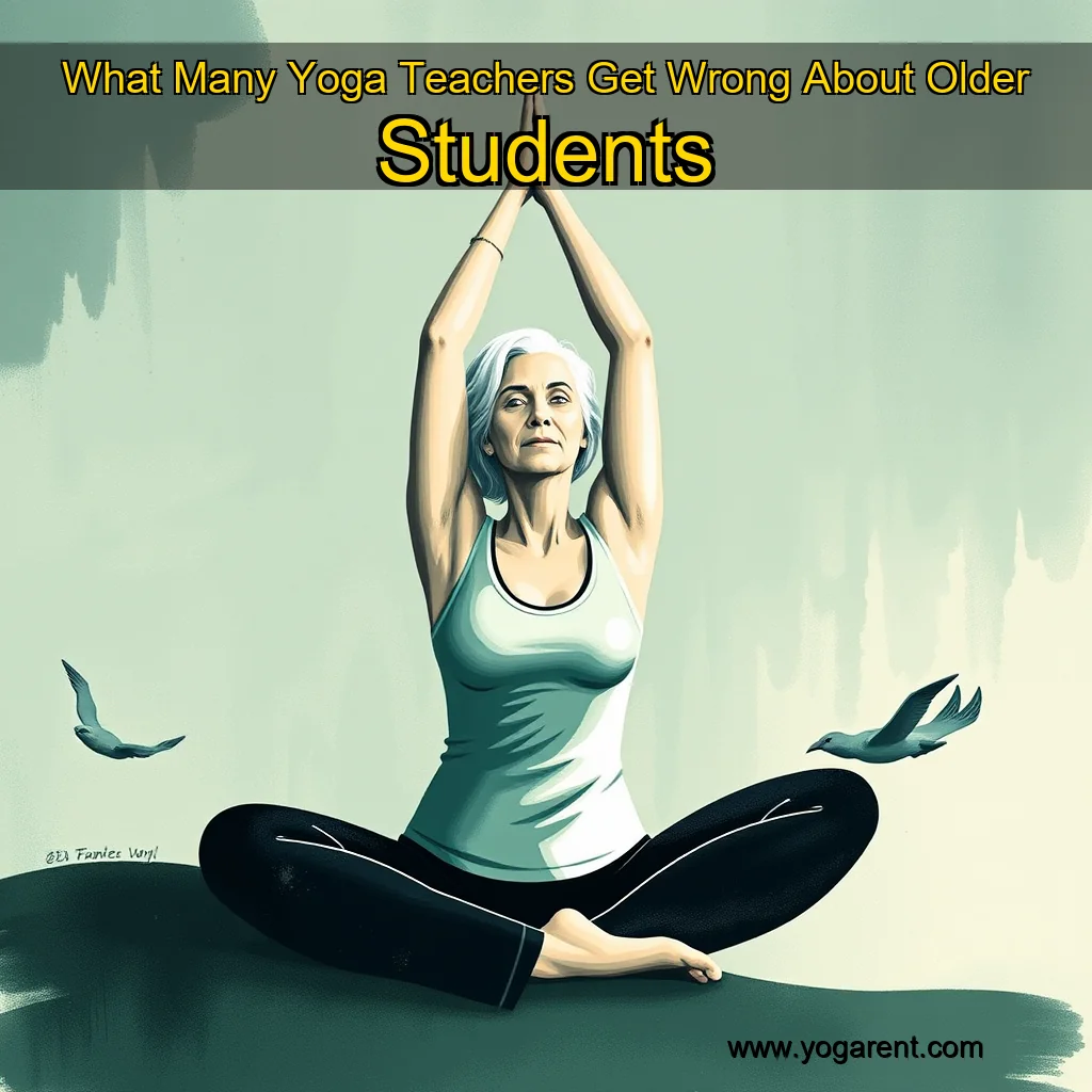 You are currently viewing What Many Yoga Teachers Get Wrong About Older Students