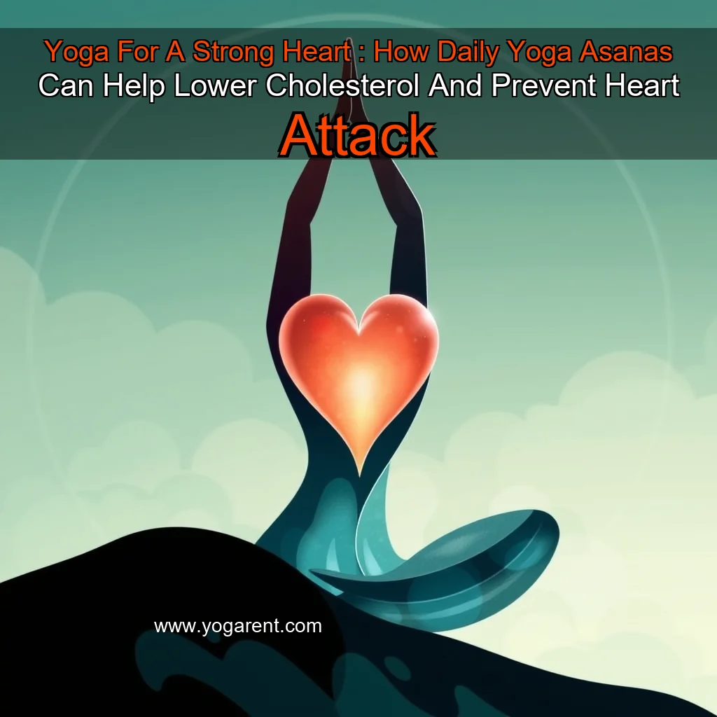 You are currently viewing Yoga For A Strong Heart : How Daily Yoga Asanas Can Help Lower Cholesterol And Prevent Heart Attack