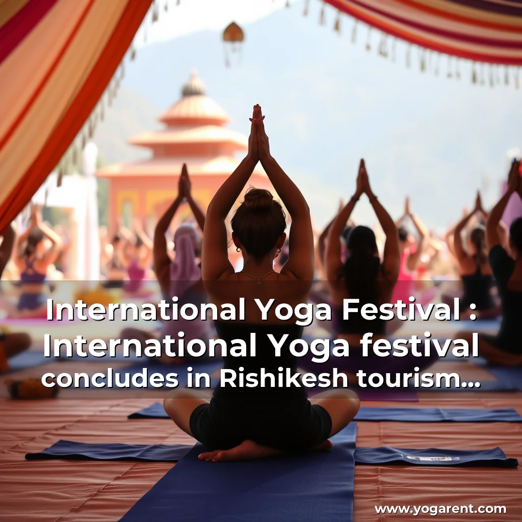 Read more about the article International Yoga Festival : International Yoga festival concludes in Rishikesh  tourism minister calls Uttarakhand the global capital of Yoga  India News