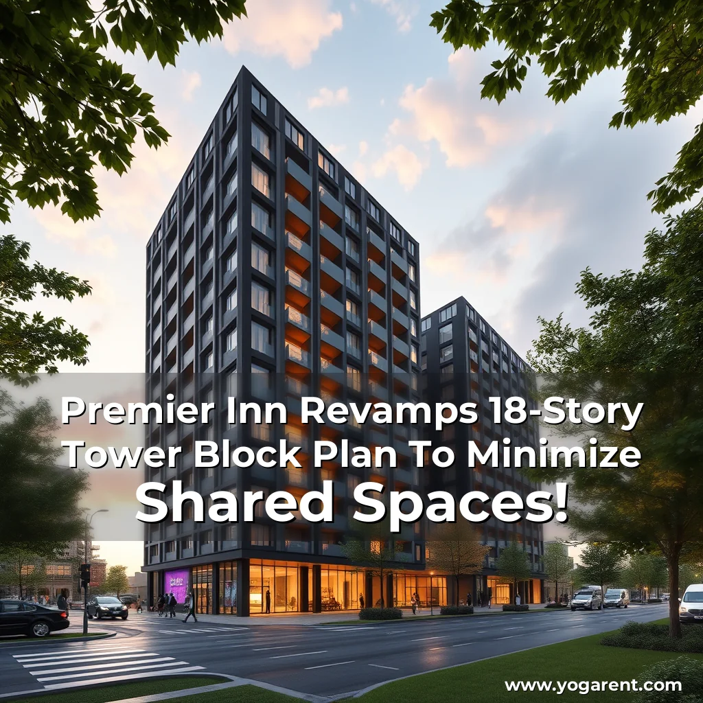 Read more about the article Premier Inn Revamps 18-Story Tower Block Plan To Minimize Shared Spaces!