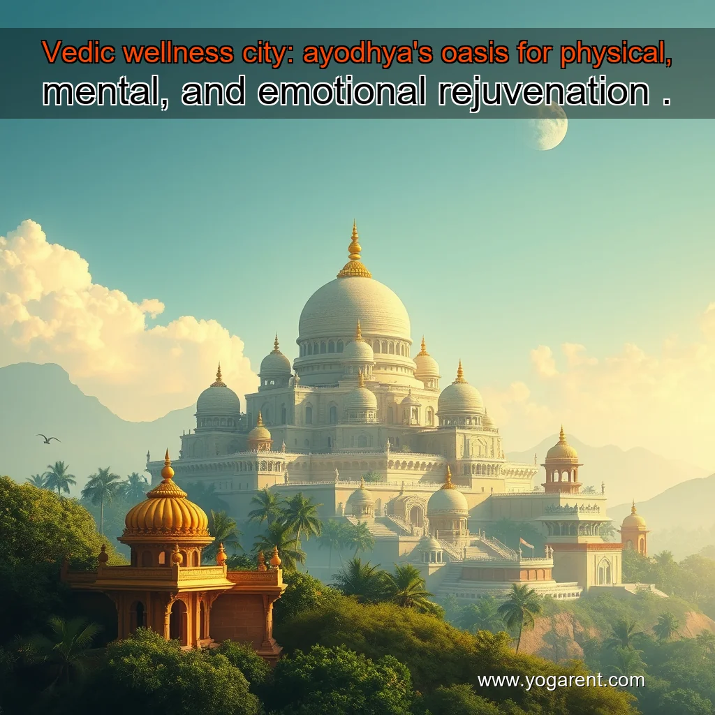 Read more about the article Vedic wellness city: ayodhya’s oasis for physical, mental, and emotional rejuvenation

.