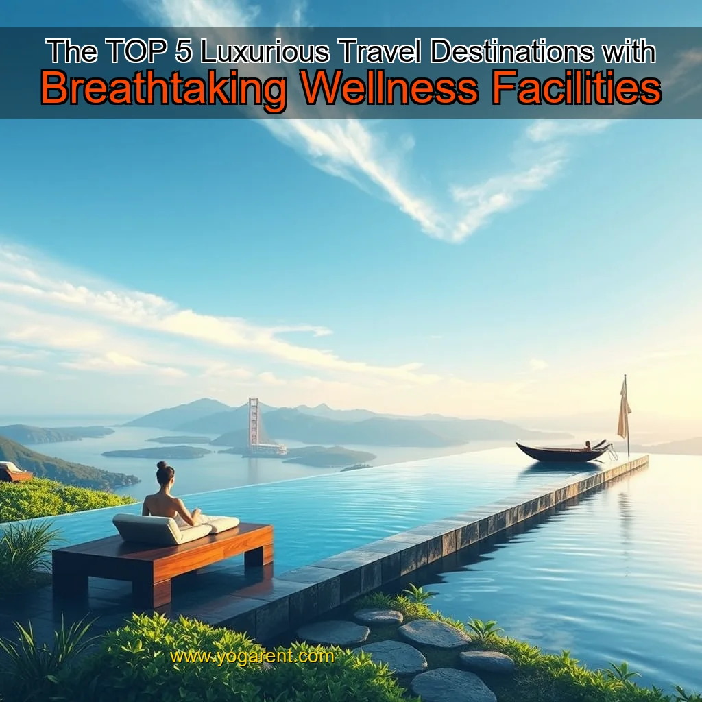 You are currently viewing The TOP 5 Luxurious Travel Destinations with Breathtaking Wellness Facilities