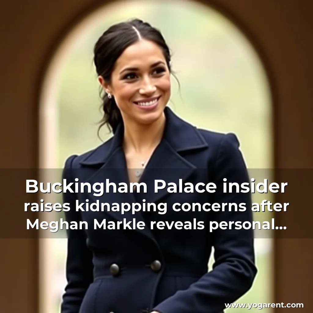 Read more about the article Buckingham Palace insider raises kidnapping concerns after Meghan Markle reveals personal details