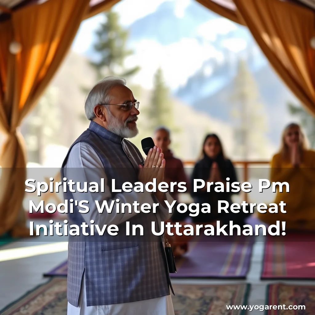 Read more about the article Spiritual Leaders Praise Pm Modi’S Winter Yoga Retreat Initiative In Uttarakhand!