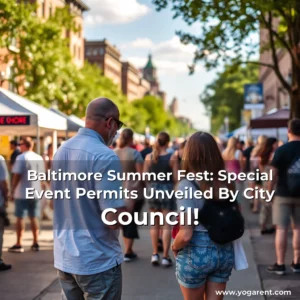 Read more about the article Baltimore Summer Fest: Special Event Permits Unveiled By City Council!
