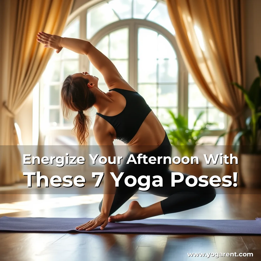 Read more about the article Energize Your Afternoon With These 7 Yoga Poses!