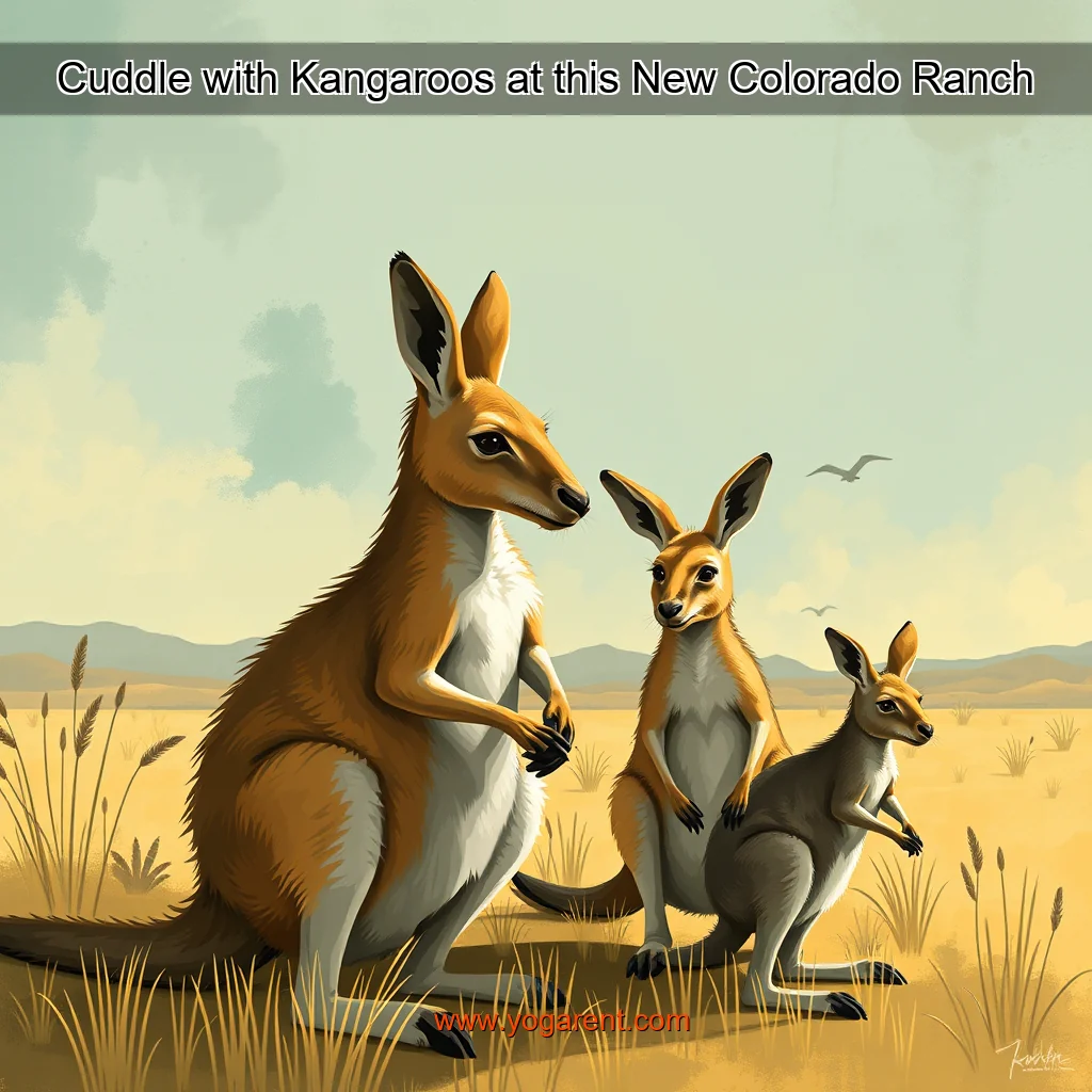 Read more about the article Cuddle with Kangaroos at this New Colorado Ranch