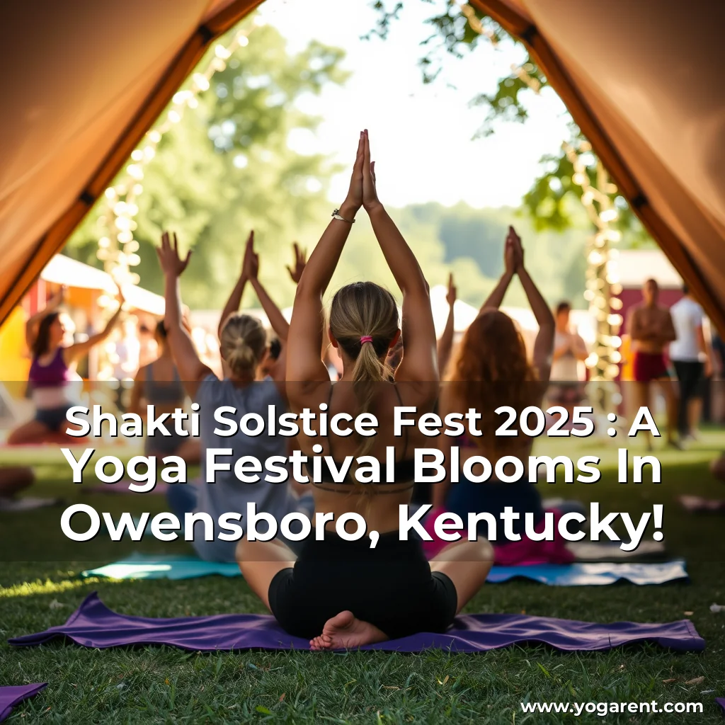 Read more about the article Shakti Solstice Fest 2025 : A Yoga Festival Blooms In Owensboro, Kentucky!