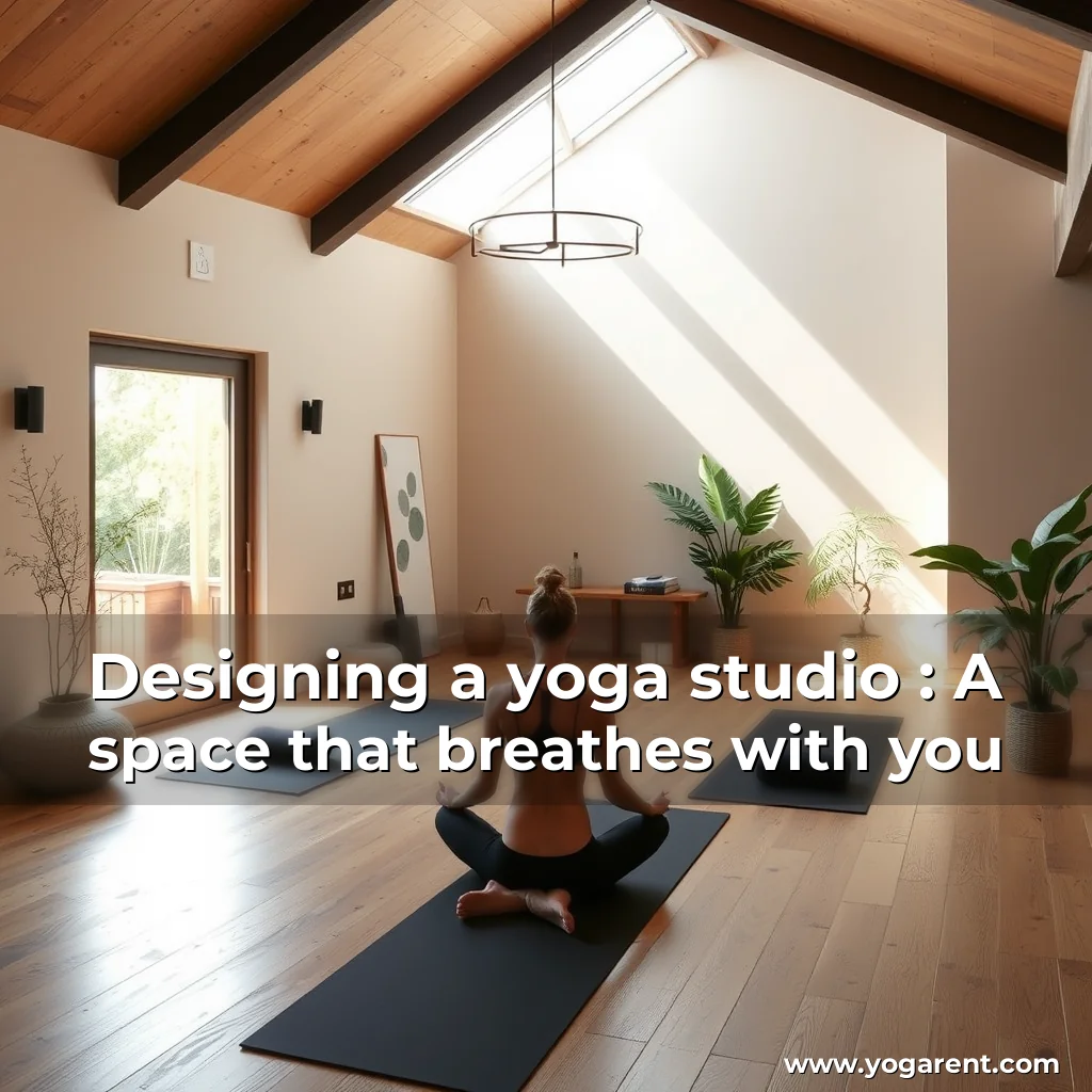 You are currently viewing Designing a yoga studio : A space that breathes with you