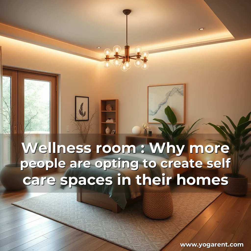 Read more about the article Wellness room : Why more people are opting to create self  care spaces in their homes
