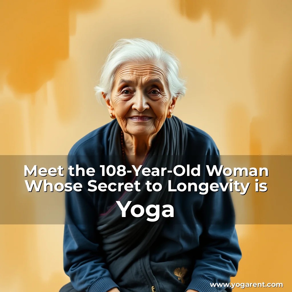 You are currently viewing Meet the 108-Year-Old Woman Whose Secret to Longevity is Yoga
