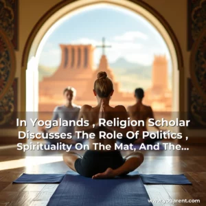 Read more about the article In  Yogalands , Religion Scholar Discusses The Role Of Politics , Spirituality On The Mat, And The Politics Of Yoga In The West.