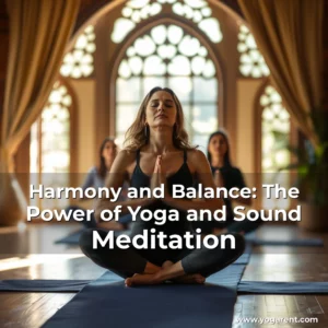 Read more about the article Harmony and Balance: The Power of Yoga and Sound Meditation