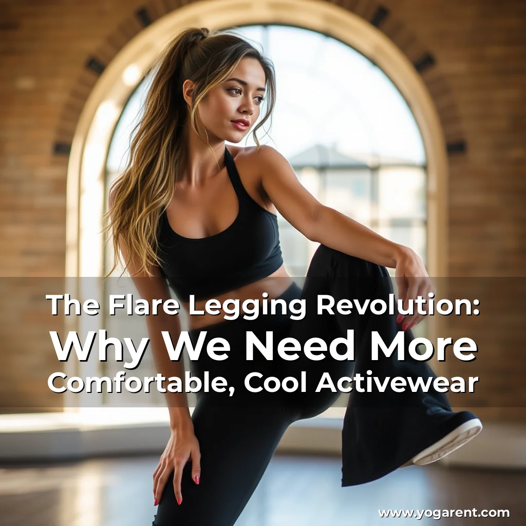 Read more about the article The Flare Legging Revolution: Why We Need More Comfortable, Cool Activewear