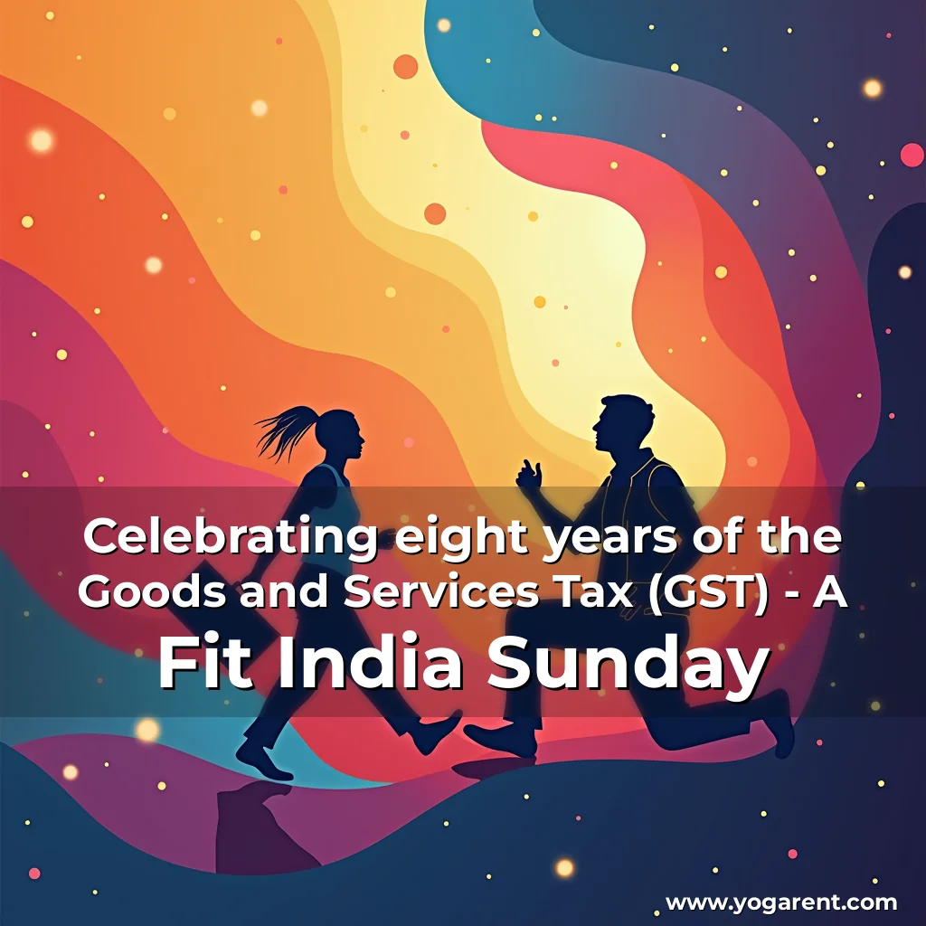 Read more about the article Celebrating eight years of the Goods and Services Tax (GST) – A Fit India Sunday