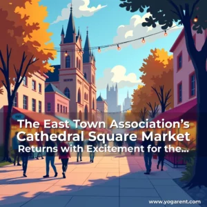 Read more about the article The East Town Association’s Cathedral Square Market Returns with Excitement for the 2025 Season