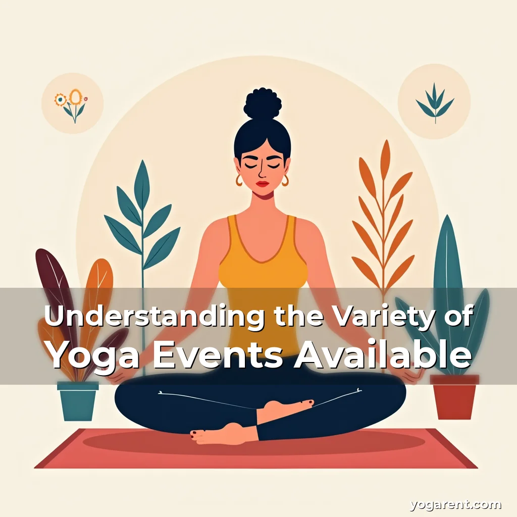 Read more about the article Understanding the Variety of Yoga Events Available
