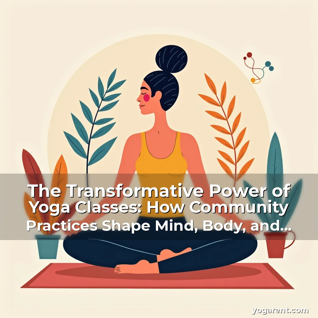 Read more about the article The Transformative Power of Yoga Classes: How Community Practices Shape Mind, Body, and Spirit