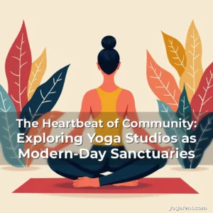 Read more about the article The Heartbeat of Community: Exploring Yoga Studios as Modern-Day Sanctuaries
