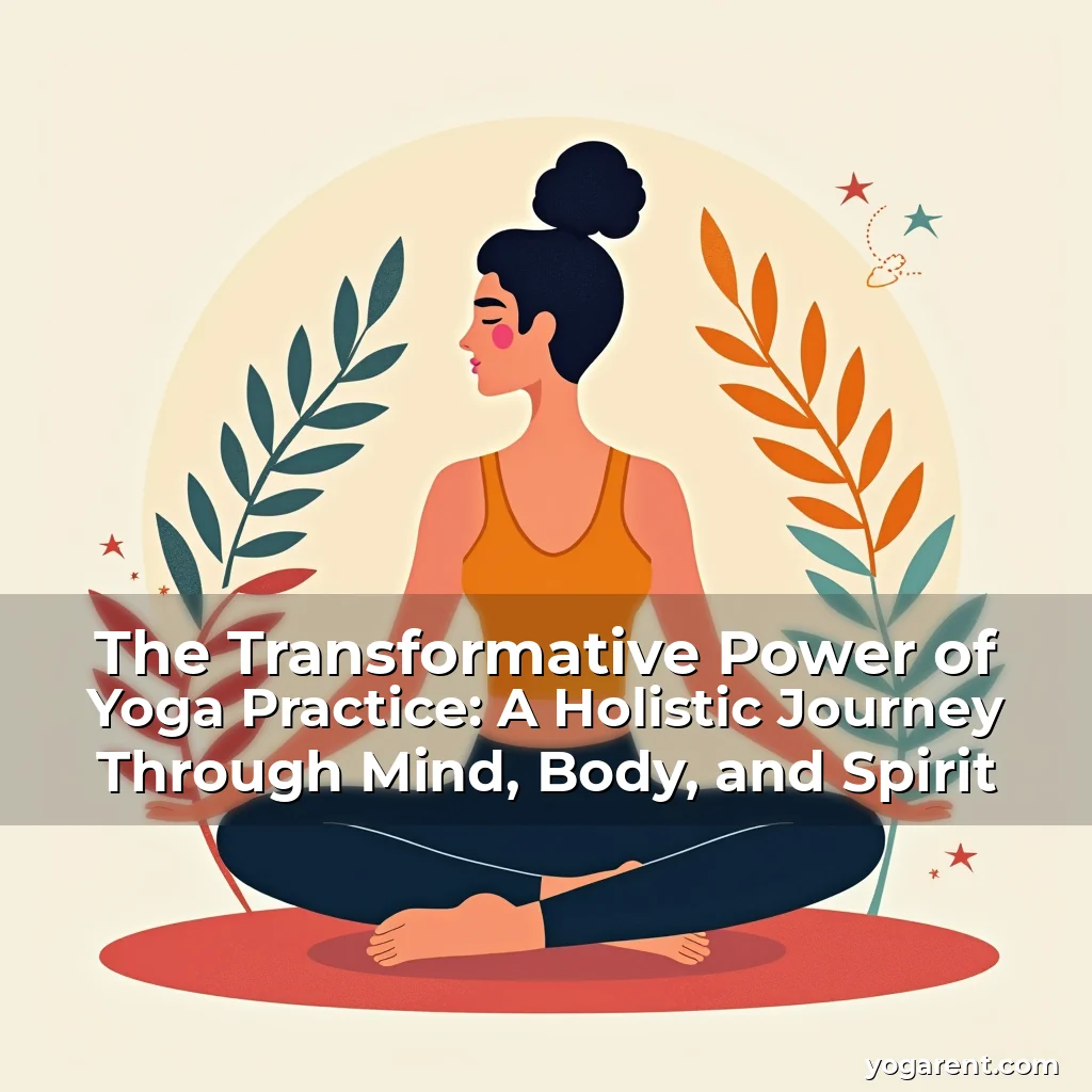 Read more about the article The Transformative Power of Yoga Practice: A Holistic Journey Through Mind, Body, and Spirit